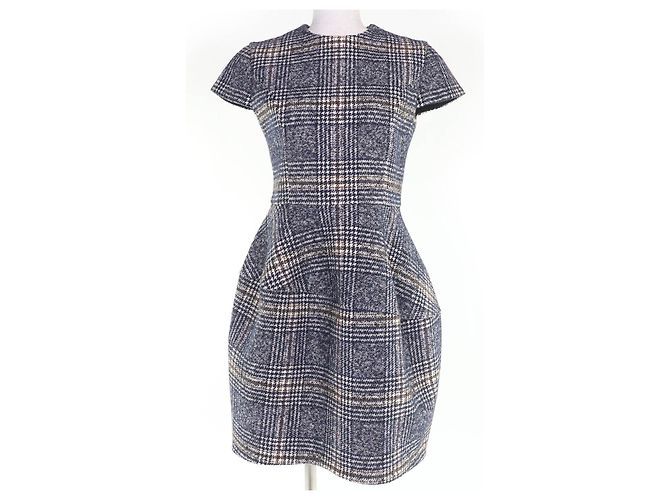 Autre Marque Abito a quadri Glen Check YOKO CHAN Blu Blu navy