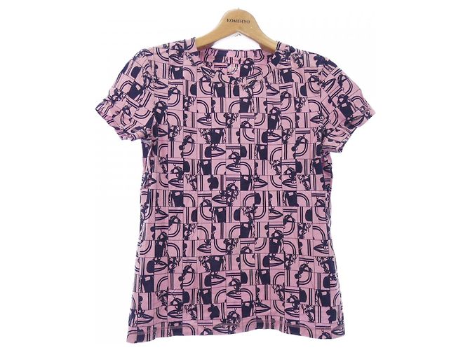 Hermès Camiseta Hermes T-shirt Rosa