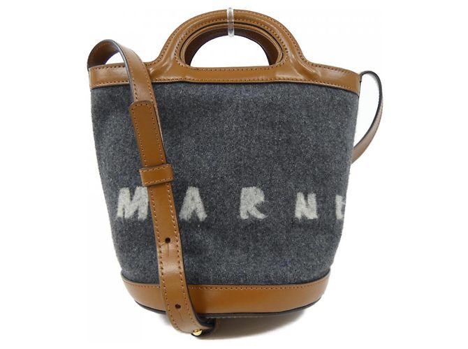 Borsa Marni SCMP0056Q4 Marrone