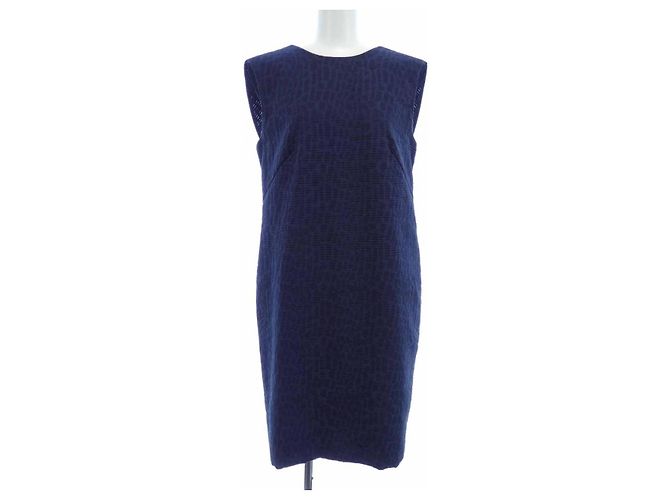 Autre Marque ADEAM Kleid Blau Marineblau