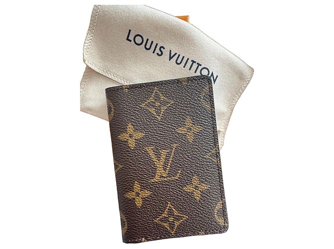 Organizer Louis Vuitton Monogram Kartenetui Braun