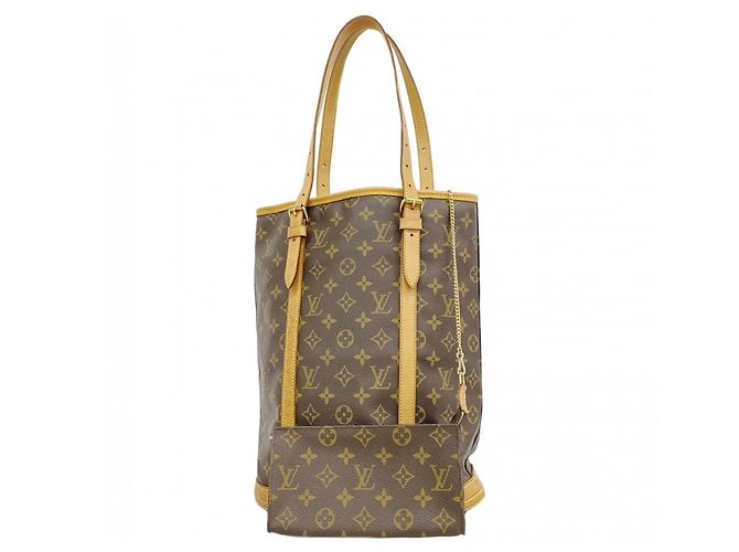 Louis Vuitton Monogram Bucket GM Tote Bag Braun