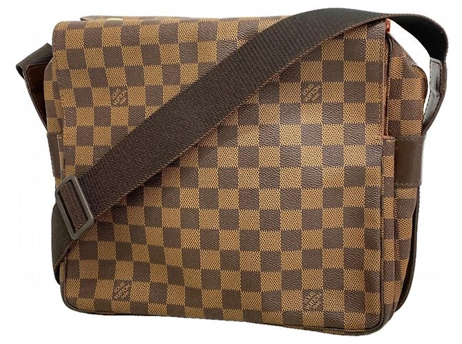 Borsa a tracolla Louis Vuitton Damier Naviglio N45255 Ebene Damier ebene