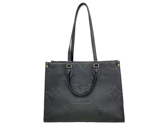 Sac cabas Louis Vuitton Monogram Empreinte OnTheGo MM Noir