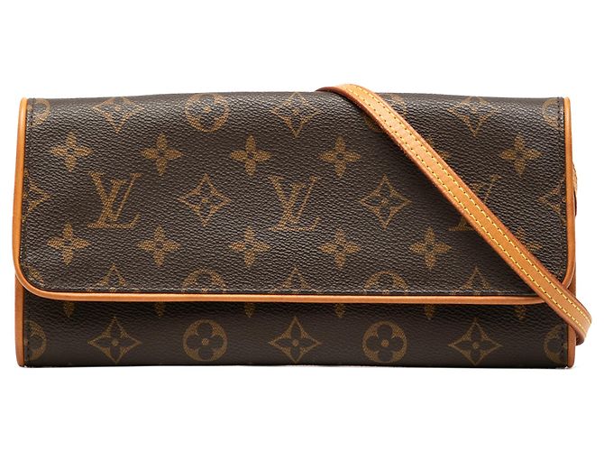 Louis Vuitton Pochette Twin GM Marrone Monogram