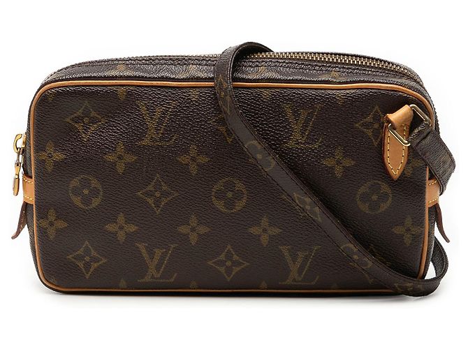 Louis Vuitton Pochette Marly Bandouliere Marrone Monogram