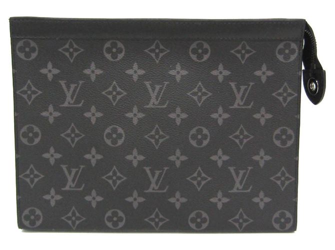 Pochette Voyage MM Monogram Eclipse Louis Vuitton Bolsa Clutch Monograma