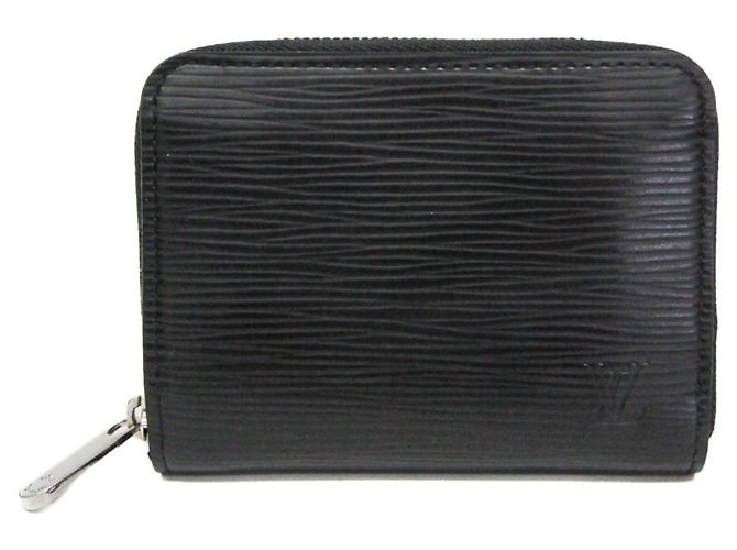 Monedero Louis Vuitton Epi Zippy Negro