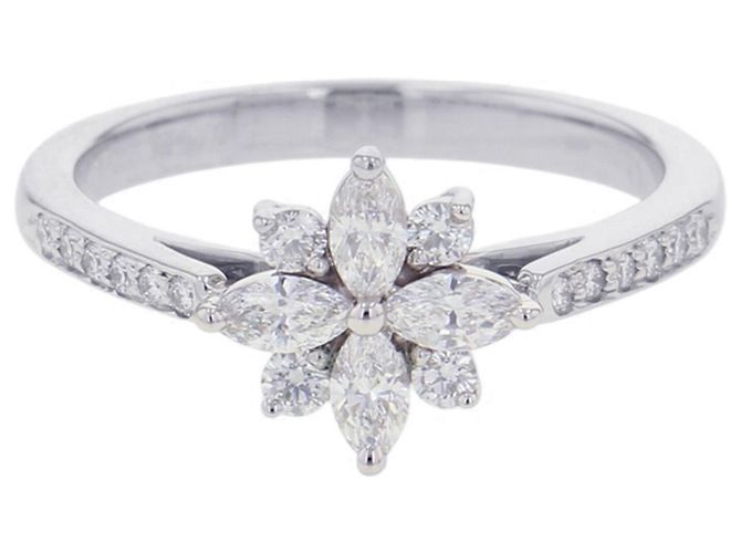 Tiffany & Co. Victoria Cluster Diamantring