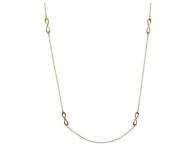 Collana Infinity Endless di Tiffany & Co. in oro giallo 18K