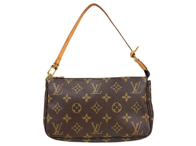 Sac à main Louis Vuitton Pochette Accessoires Marron