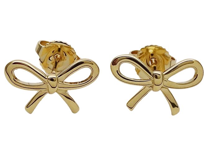 Orecchini a lobo in oro giallo Tiffany & Co. D'oro