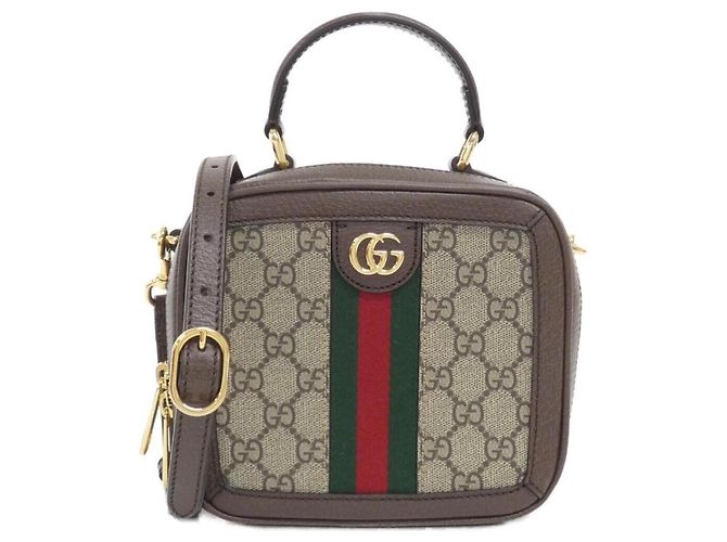 Borsa Gucci Ophidia Marrone Beige