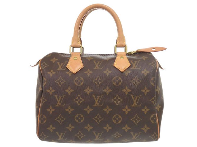 Sac à main Louis Vuitton New Speedy 25 Monogram Marron Monogramme
