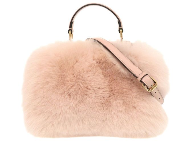 Bolsa Fendi Peekaboo Mini Rosa