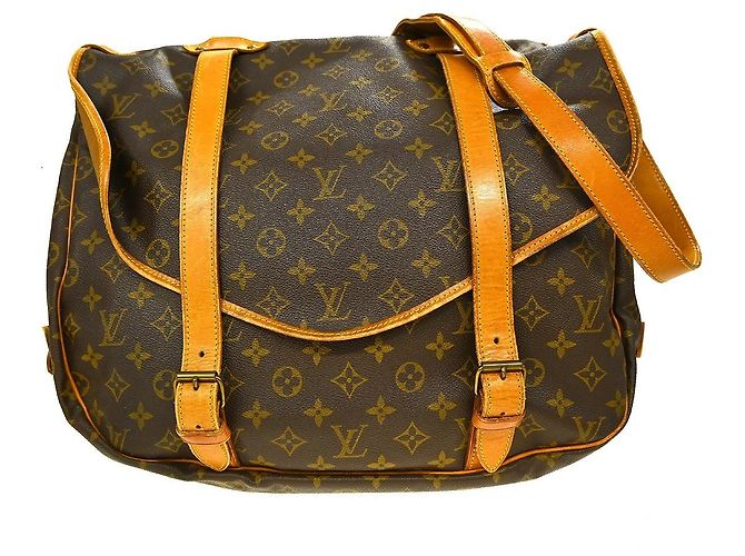 Louis Vuitton Saumur Monogram Canvas 43 Marrom