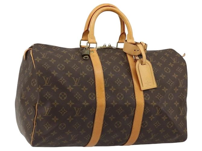 Louis Vuitton Keepall Monogram Canvas 45 Marrom