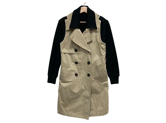 Autre Marque Gabardina FRED PERRY Negro Beige