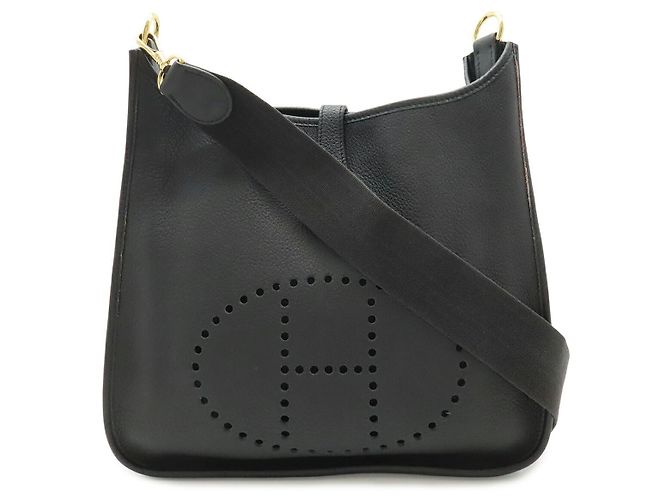 Hermès Borsa a tracolla Hermes Evelyne I Black Nero