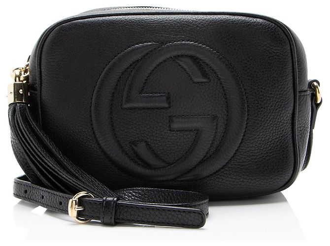 Borsa Gucci Soho Disco in pelle Nero