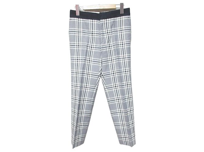 Autre Marque Calça curta xadrez de algodão Drawer Azul Azul marinho