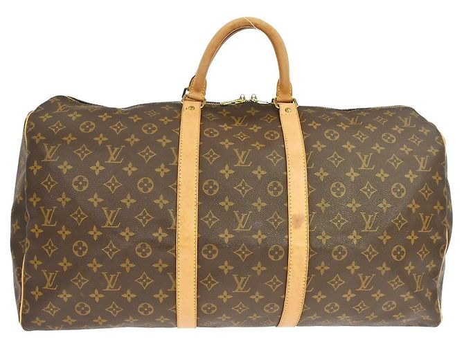 Louis Vuitton Keepall Monogram Canvas 55 Marrom