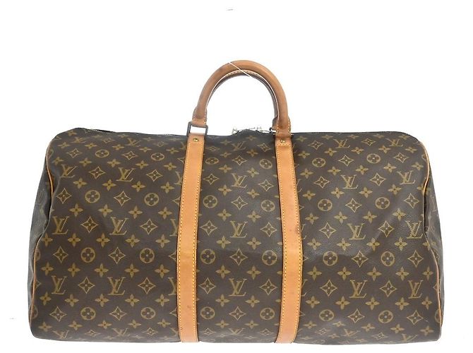 Louis Vuitton Keepall Monogram Canvas 55 Marrom