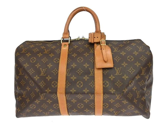 Louis Vuitton Keepall Monogram Canvas 45 Brown