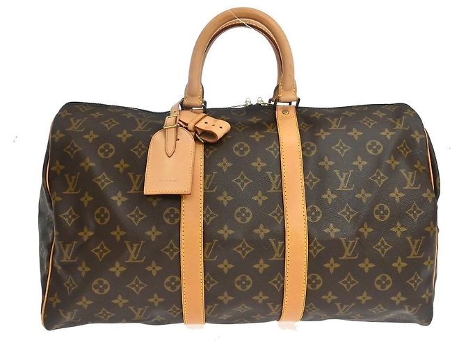 Louis Vuitton Keepall Monogram Canvas 45 Marron