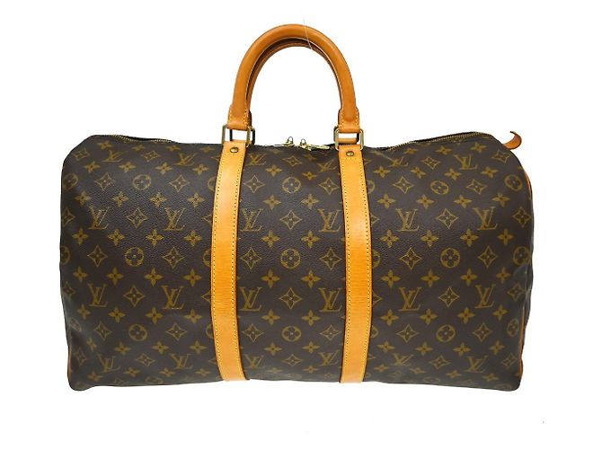 Louis Vuitton Keepall Monogram Canvas 50 Marron