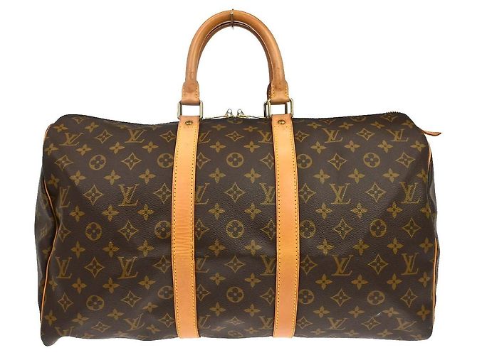 Louis Vuitton Keepall Monogram Canvas 45 Marrom