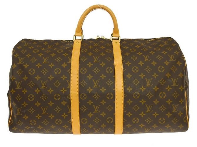 Louis Vuitton Keepall Monogram Canvas 55 Marrom