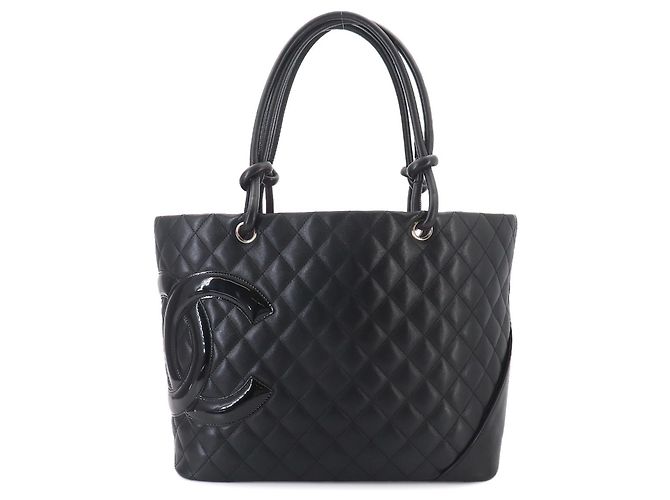 Sac cabas large Chanel Cambon Line Noir