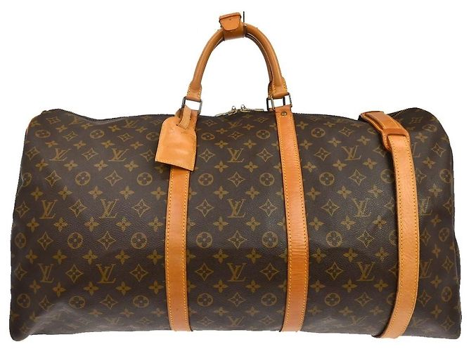 Louis Vuitton Keepall Monogram Canvas 60 Marron