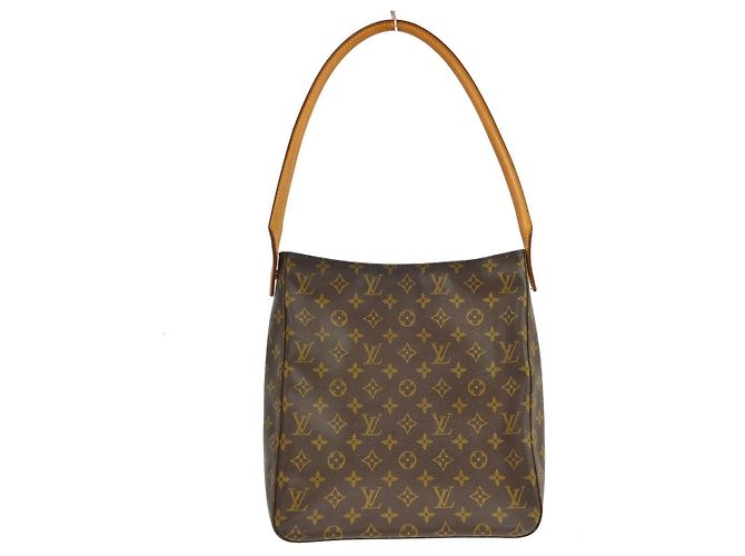 Louis Vuitton Monogram Looping Monogram Canvas GM Castaño