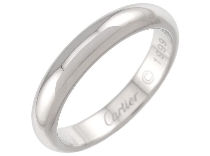 Cartier 1895 Classic Ring aus Platin
