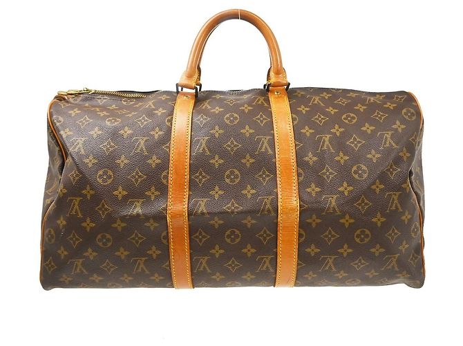 Louis Vuitton Keepall Monogram Canvas 50 Brown