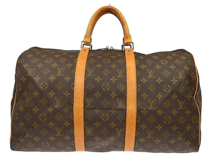 Louis Vuitton Keepall Monogram Canvas 50 Braun