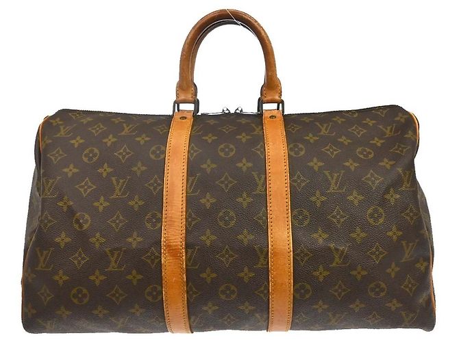 Louis Vuitton Keepall Monogram Canvas 45 Marron