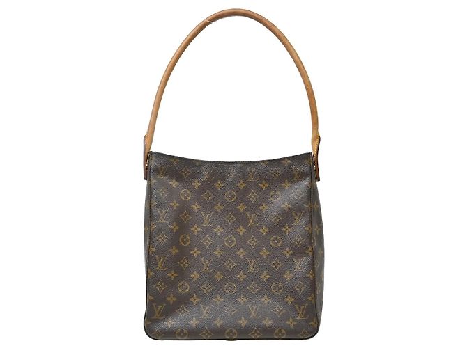 Louis Vuitton Monogram Looping Monogram Canvas GM Marron