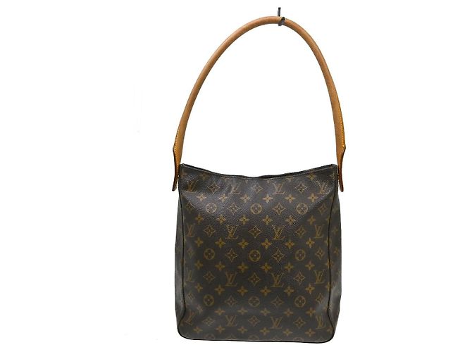 Louis Vuitton Monogram Looping Monogram Canvas GM Marron