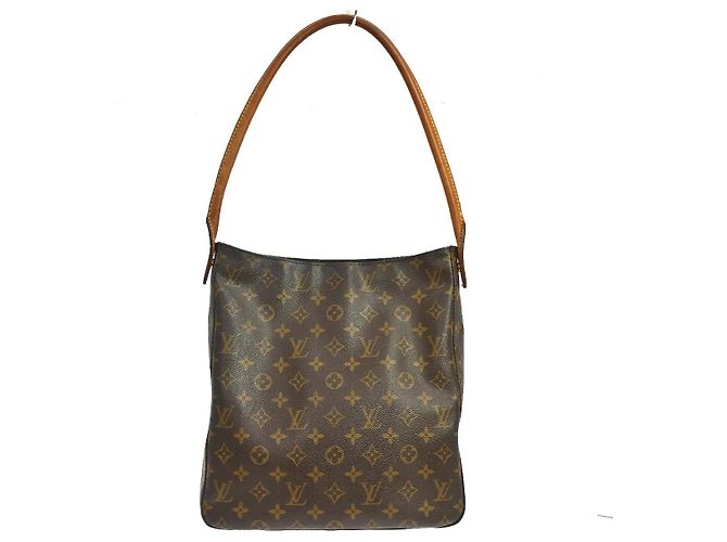Louis Vuitton Monogram Looping Monogram Canvas GM Marrom