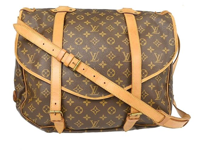Louis Vuitton Saumur Monogram Canvas 43 Marrom