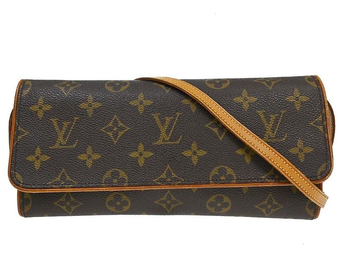 Louis Vuitton Twin Monogram Canvas GM Castaño