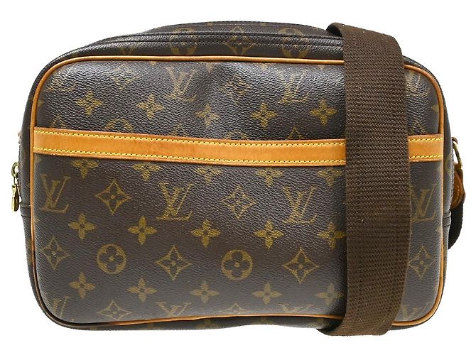 Louis Vuitton Reporter Monogram Canvas PM Marrom