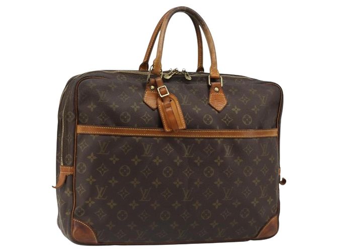 LOUIS VUITTON Monogram Porte Documents Voyage 2 Compartments M53362 Auth bs35595 Monogramma