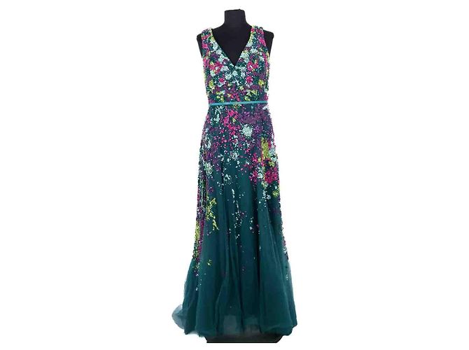 Elie Saab Vestido verde