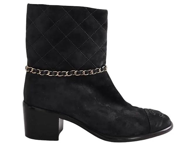Chanel Botas negras Negro