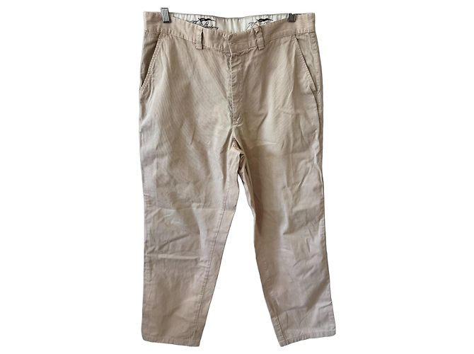 Thomas Burberry Cordhose Beige