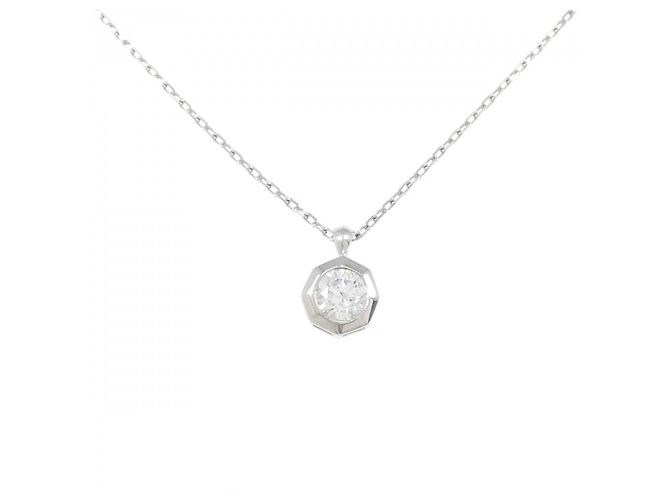 Autre Marque Collar de Diamante PT900 PT850 Plata